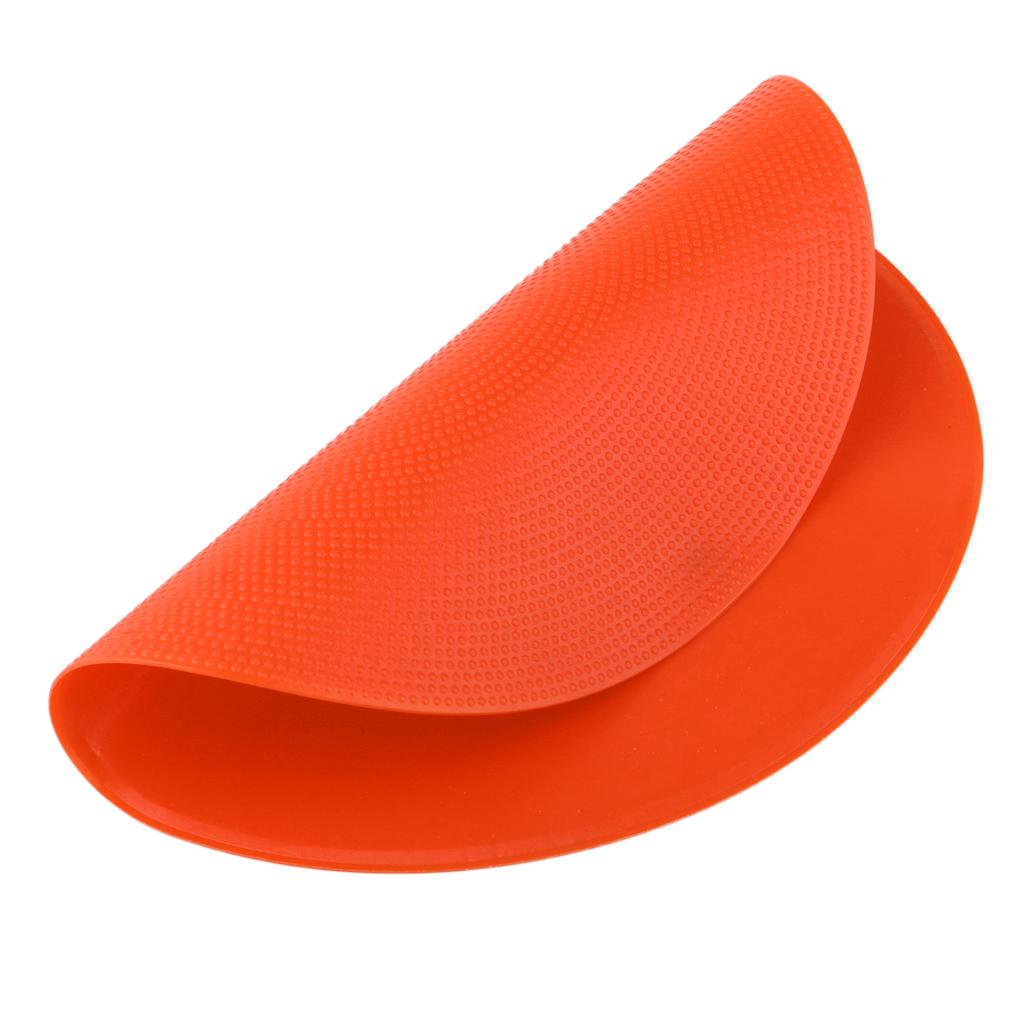 2pc Flat Disc Sports Spot Markers 9in Diameter Wear-resistant Circles Soccer