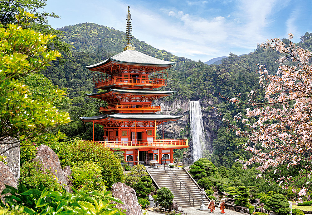 C103201 Đồ chơi ghép hình puzzle Seiganto-Ji Temple, Japan 1000 mảnh Castorland