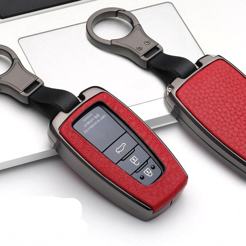 Vỏ Bọc Chìa Khóa Xe Hơi Toyota Chr C-Hr Prado Camry Avalon Prius Corolla Rav4 2 / 3 / 4 Nút Avanza Vios 2020 Estima Sienta Inno Alphavard 2020