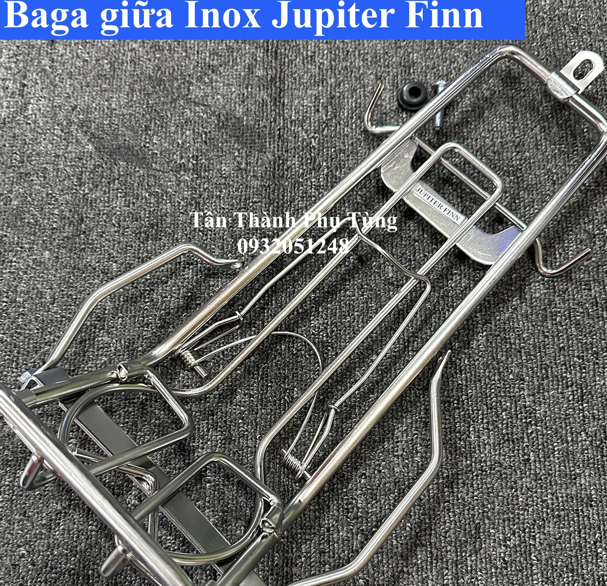 Baga giữa Inox dành cho Jupiter Finn 2022