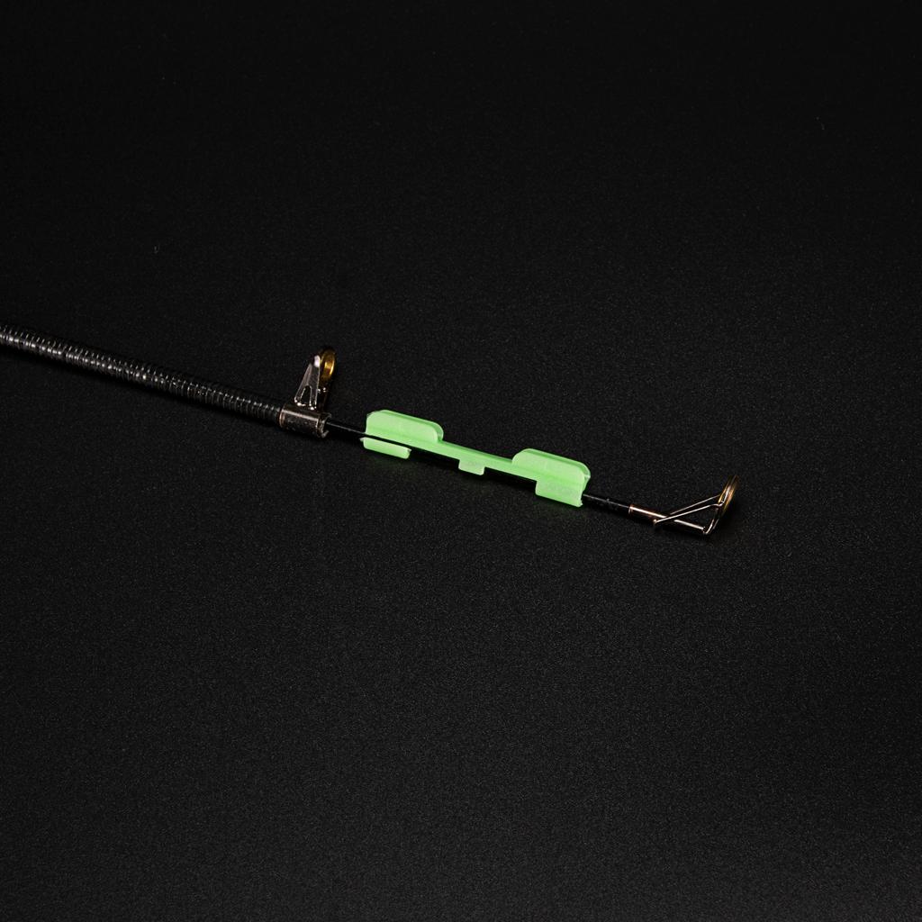 10pcs Fluorescent Glow Stick Clip Fishing Rod Clips Small S