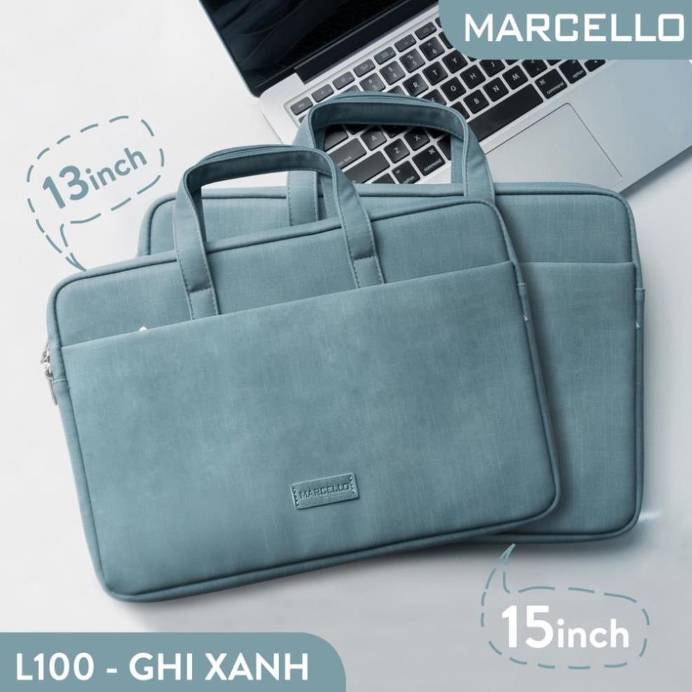 Túi chống sốc laptop, macbook thời trang có quai xách Marcello L100 3 kích thước 13inch , 15inch