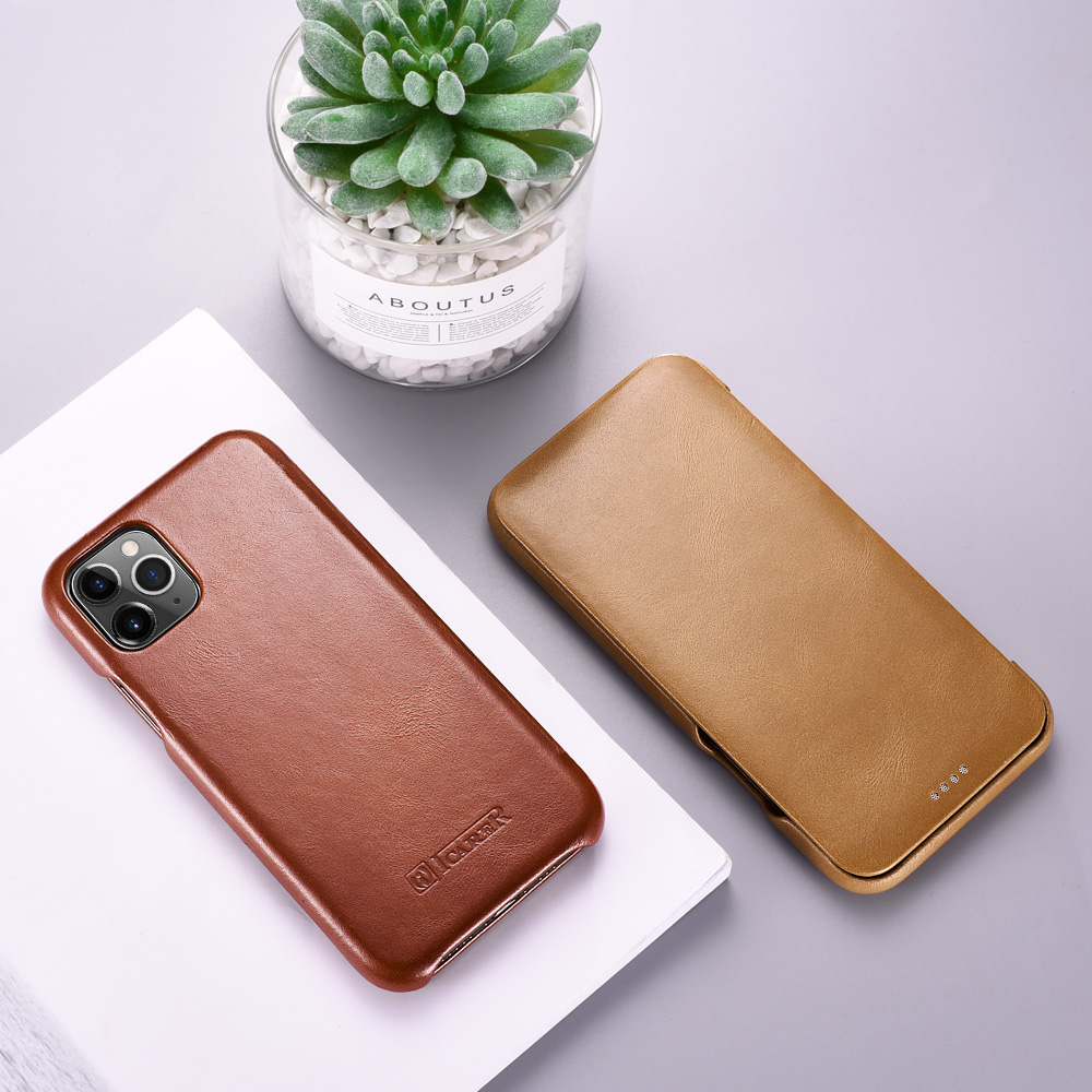 Bao da iCarer iPhone 11 Pro Max - Hàng chính hãng