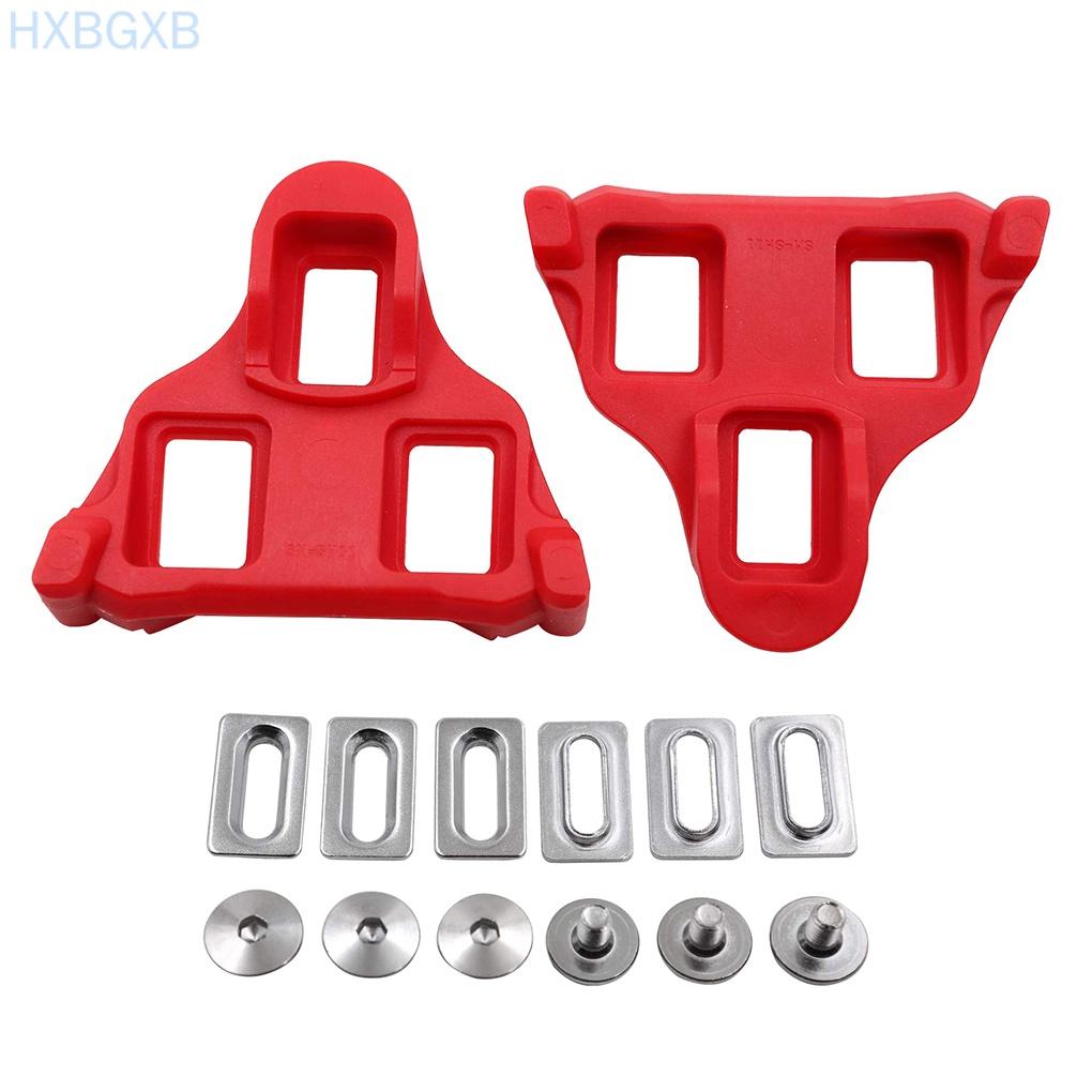 Road Bicycle Pedal Cleats Set Mountain Bike Lock Pedal Kit Hex Wrench Cycling Accessories