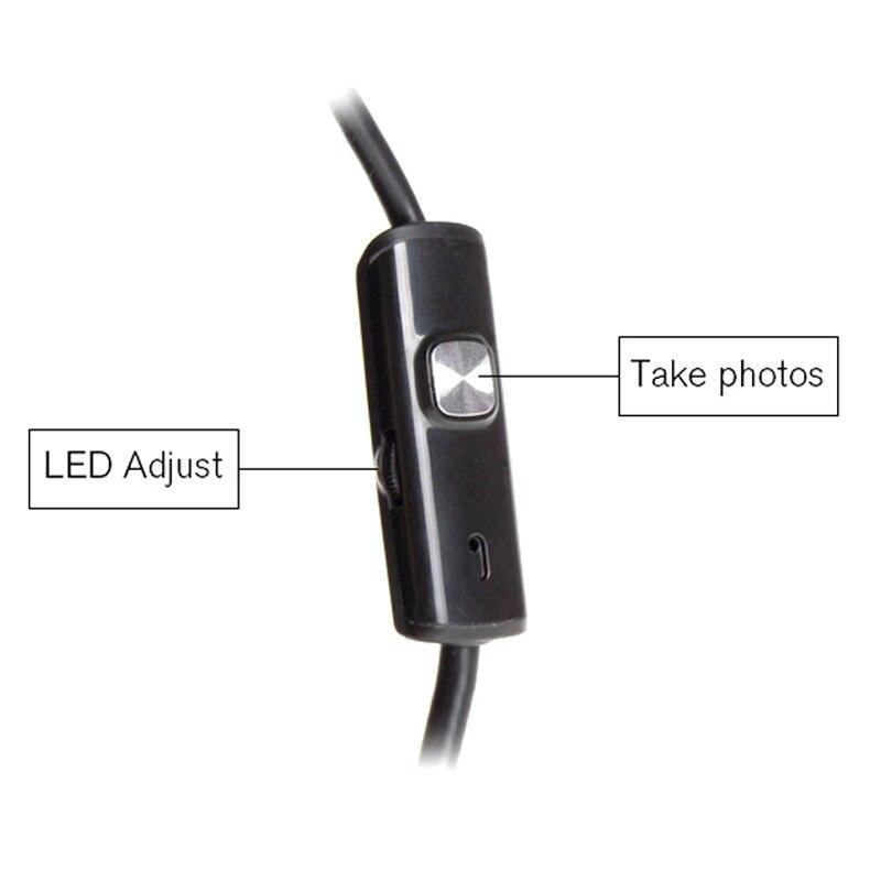 Camera nội soi lớp MM Camera nội soi công nghiệp mini chống nước linh hoạt cho điện thoại di động có thể điều chỉnh