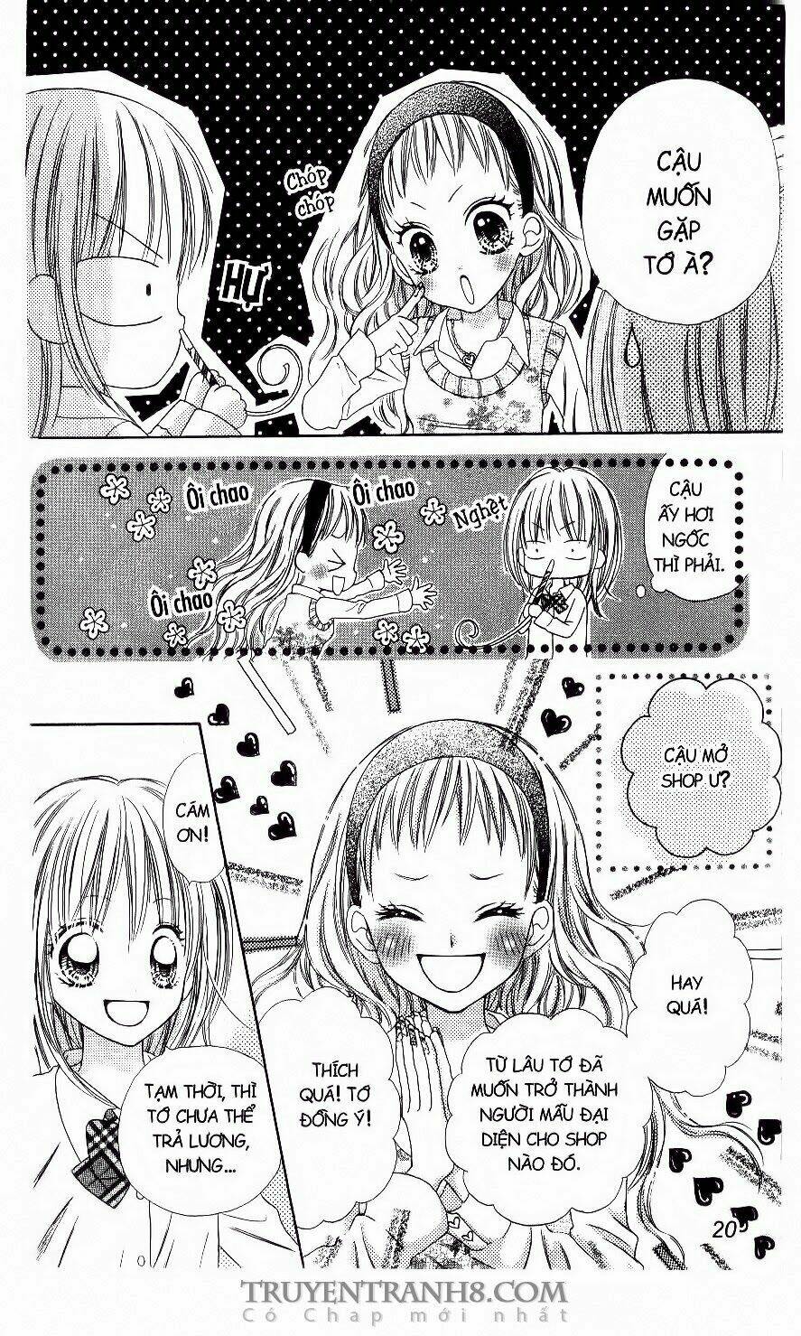 tiệm thời trang, love cotton chapter 1 18