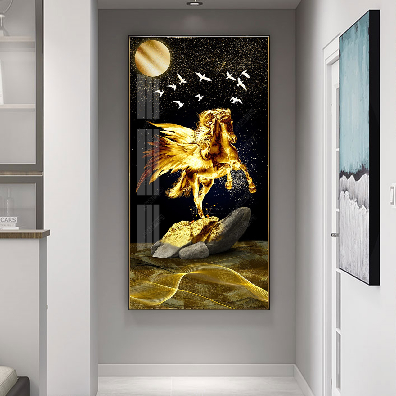 Tranh Phong Thủy Cho Người Tuổi Ngọ - Tranh Canvas Ngựa Nghệ Thuật
