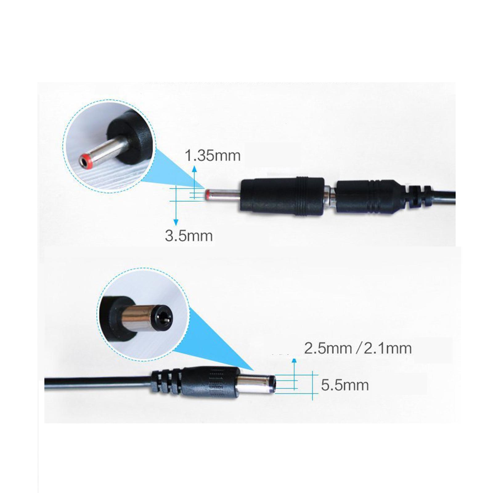 USB DC 5V to 12V 9V Power Cable Step up for 5.5/3.5mm Router Lamp Speaker