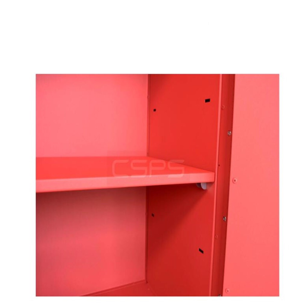 Tủ dụng cụ CSPS 61cm màu đỏ có mặt ván gỗ