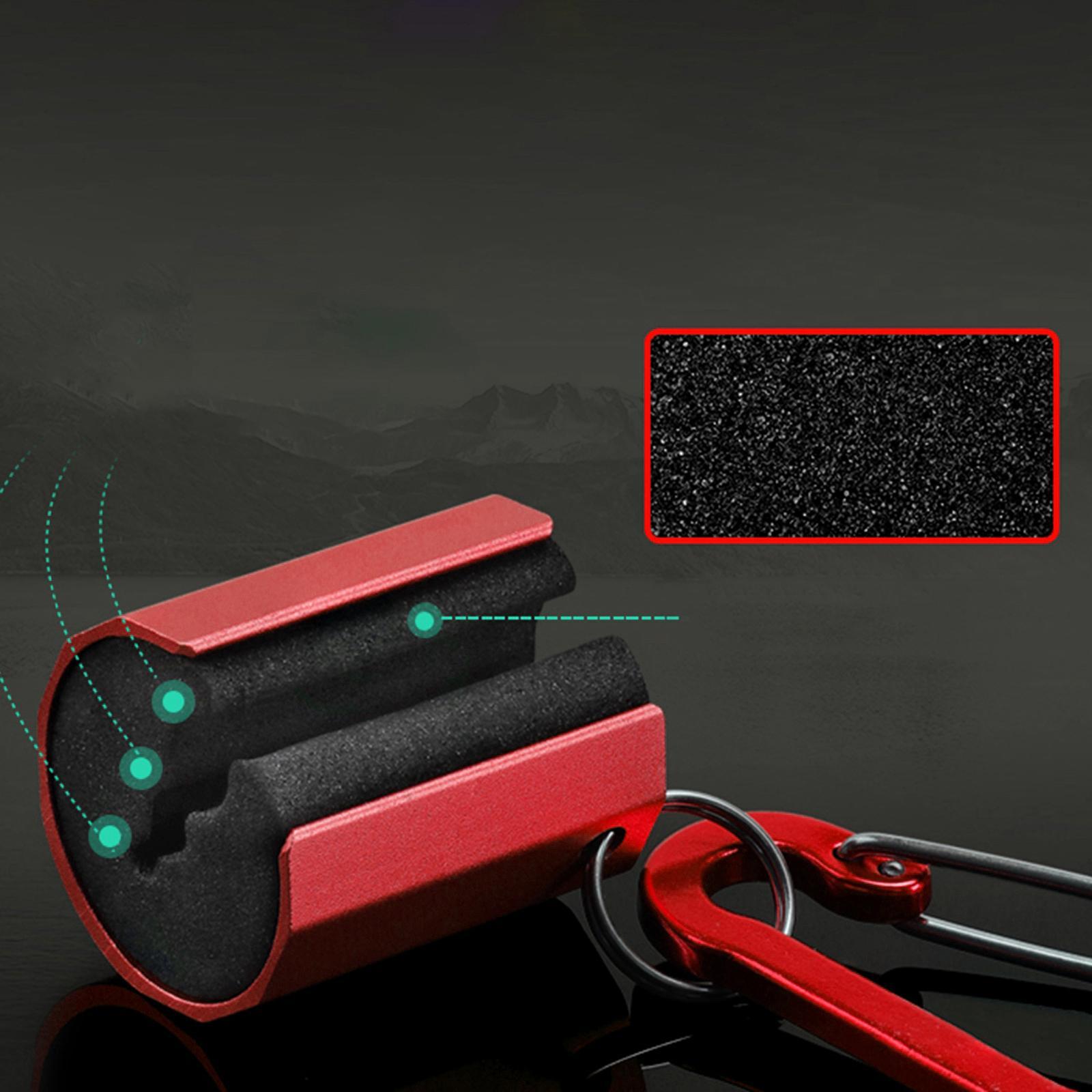 Portable Fishing Rod Holder Clip, Fishing Gear, with Carabiner Clamp for Fishing Equipment