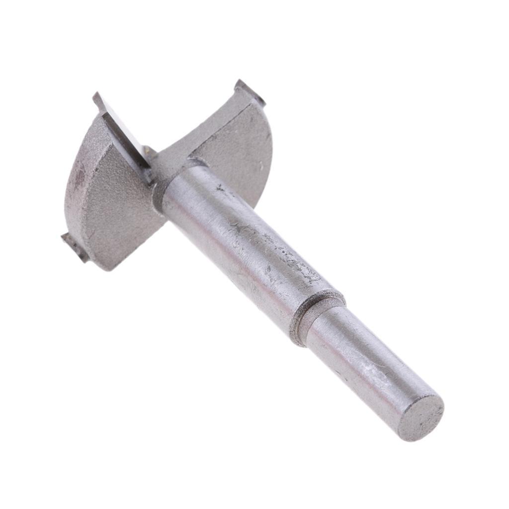 Woodworking Forstner Drill Bits Sets,2 PCS Wood Boring Hole Drilling with Round Shank 40mm 45mm