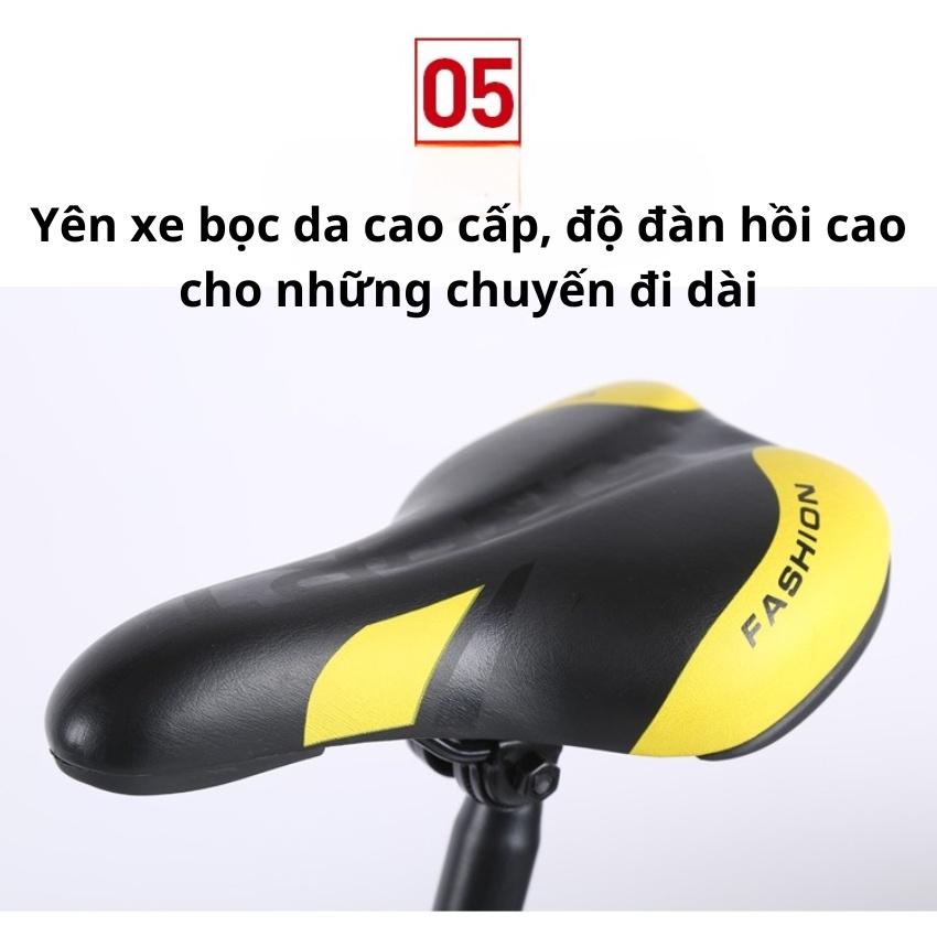 Xe Đạp Thể Thao Bánh Béo Magisi 7 Tốc Độ 26inch, Xe Đạp Địa Hình Có Giảm Xóc