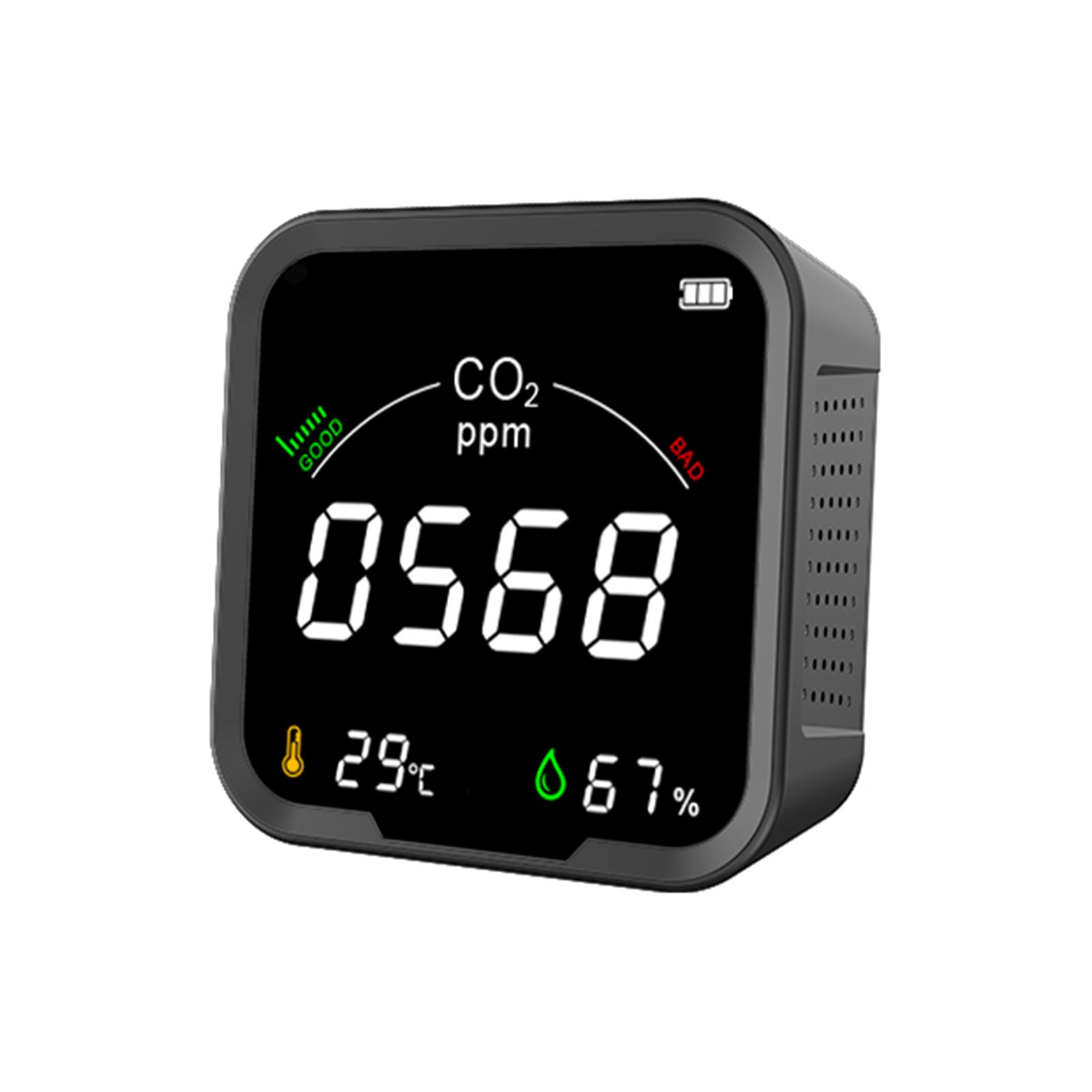 Máy Đo Carbon Dioxide Đo Độ Ẩm Nhiệt Độ Hồng Ngoại Pth-9C 400-5000Ppm