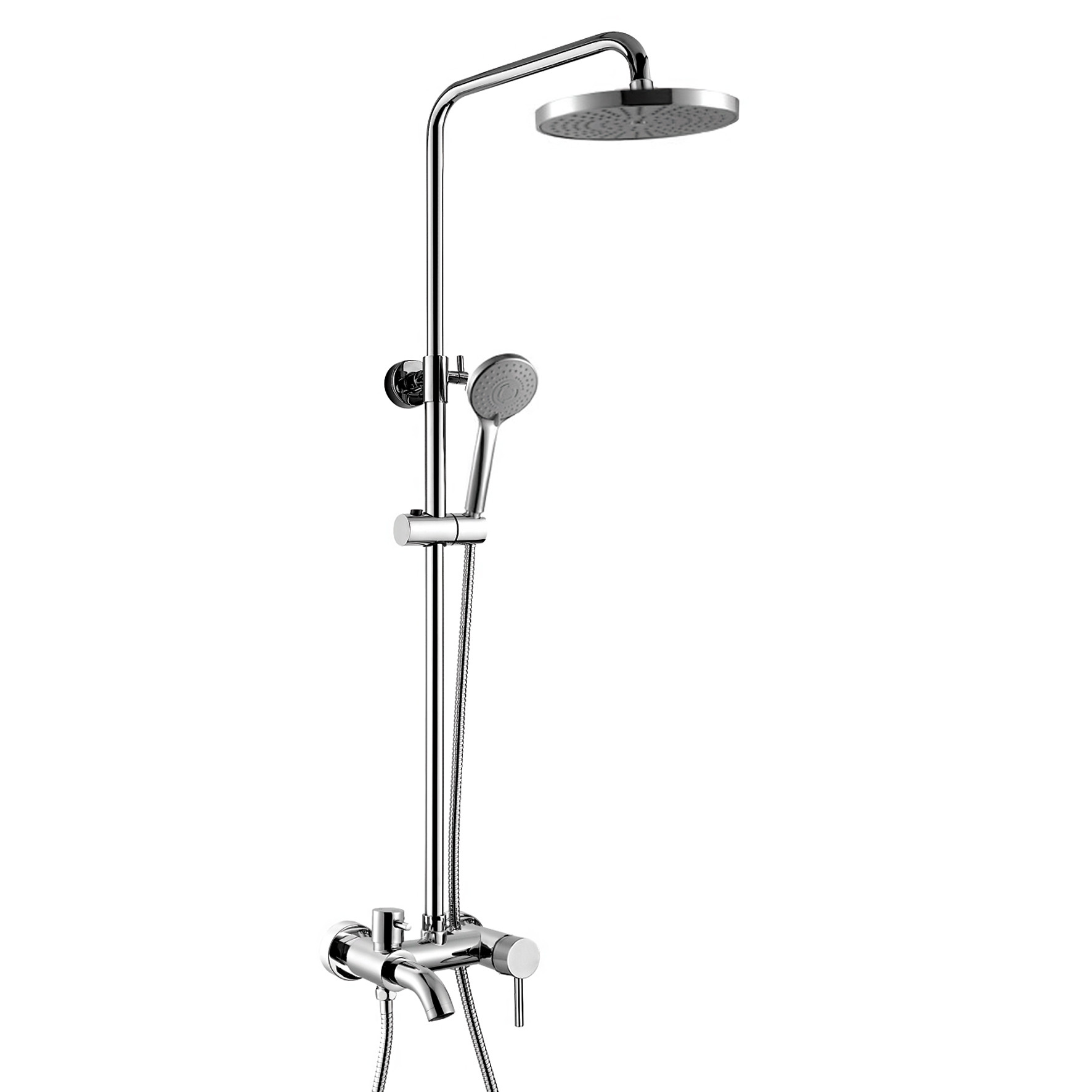 Bộ Vòi Sen Nóng Lạnh Tắm Đứng tròn SMY