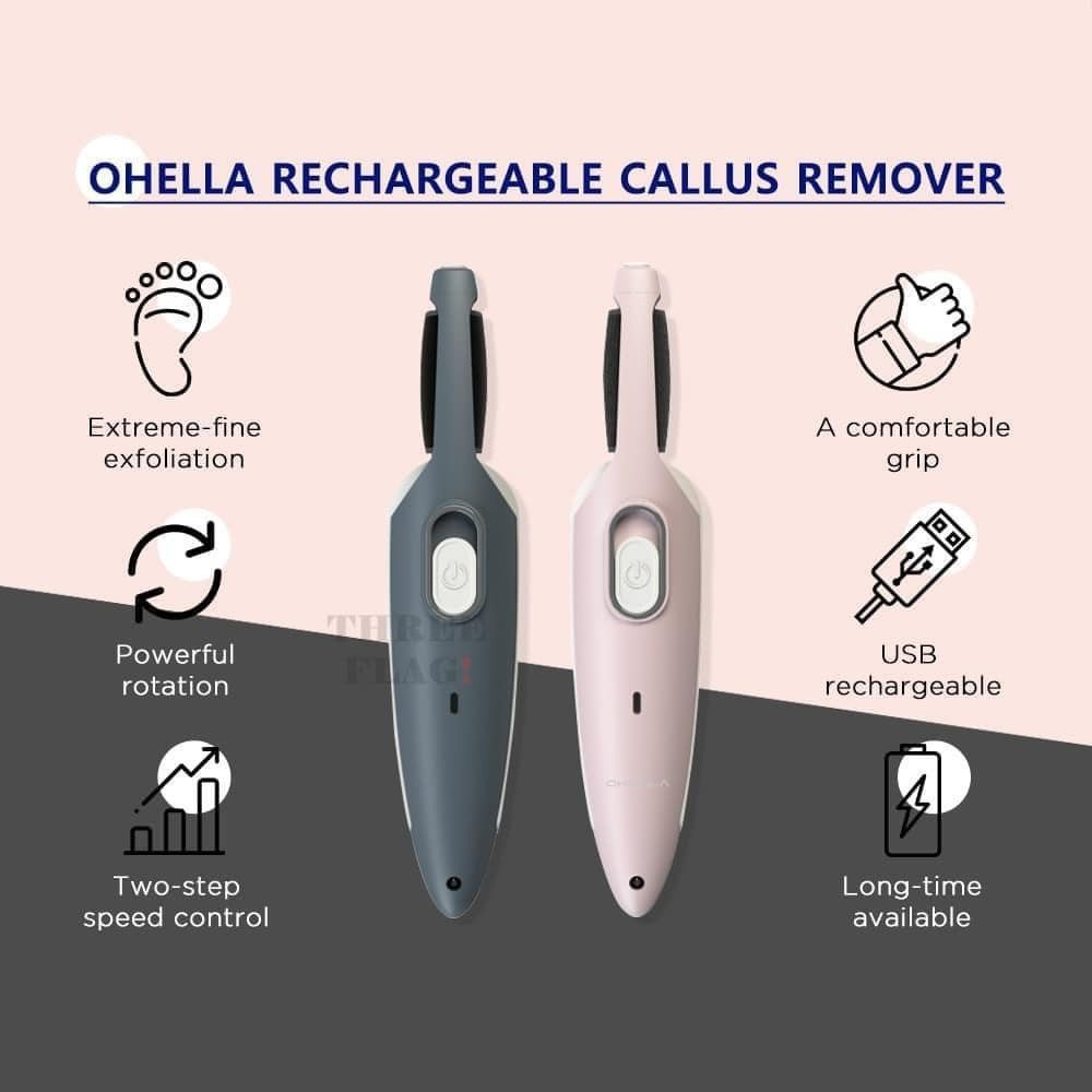 Máy Chà Gót Chân Tẩy Da Chết Bàn Chân Ohella Nội Địa Hàn Quốc Hàng chính hãng