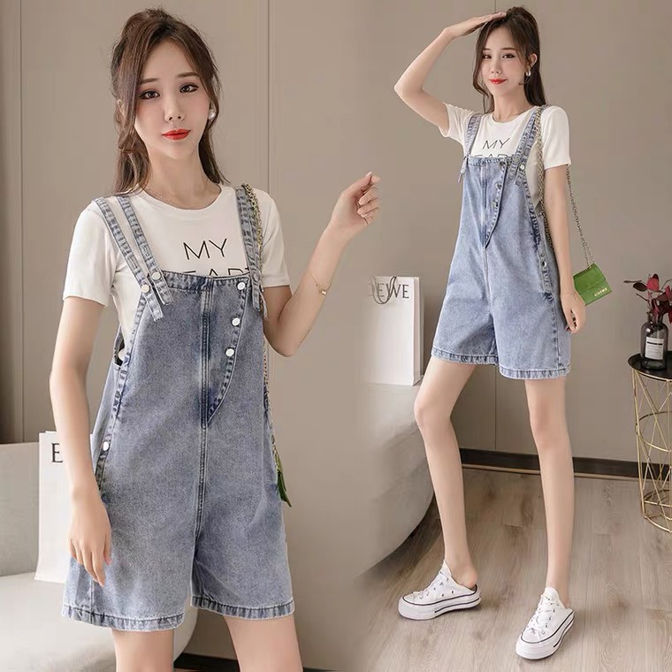 Yếm Jean Nữ Thương Hiệu Chandi, Yếm Nữ Quần cao cấp mẫu mới hot trend 2021 mã NT336