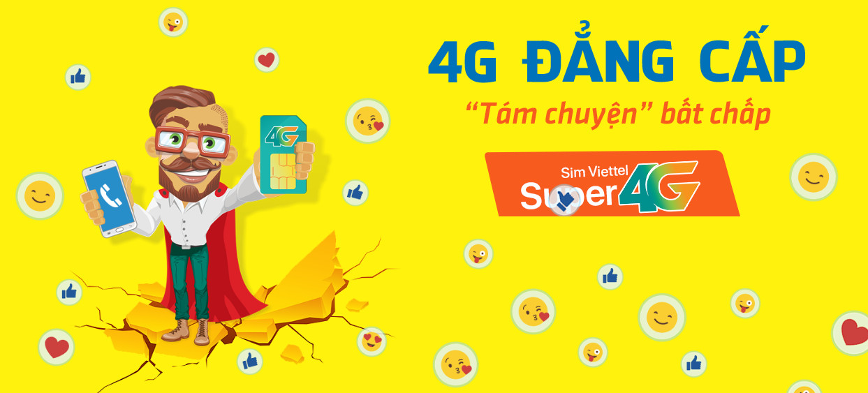 SIM 4G VIETTEL V120Z - ĐĂNG KÝ ĐÚNG CHỦ ( 90.000/tháng: Có 4Gb/ngày, Gọi nội mạng miễn phí tất cả cuộc gọi dưới 20 phút, ngoại mạng 50 phút miễn phí) - Hàng Chính Hãng