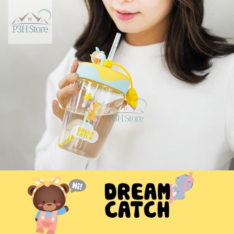 Ly nhựa có ống hút Lock&Lock Dream Catcher dung tích 520ml ABF779