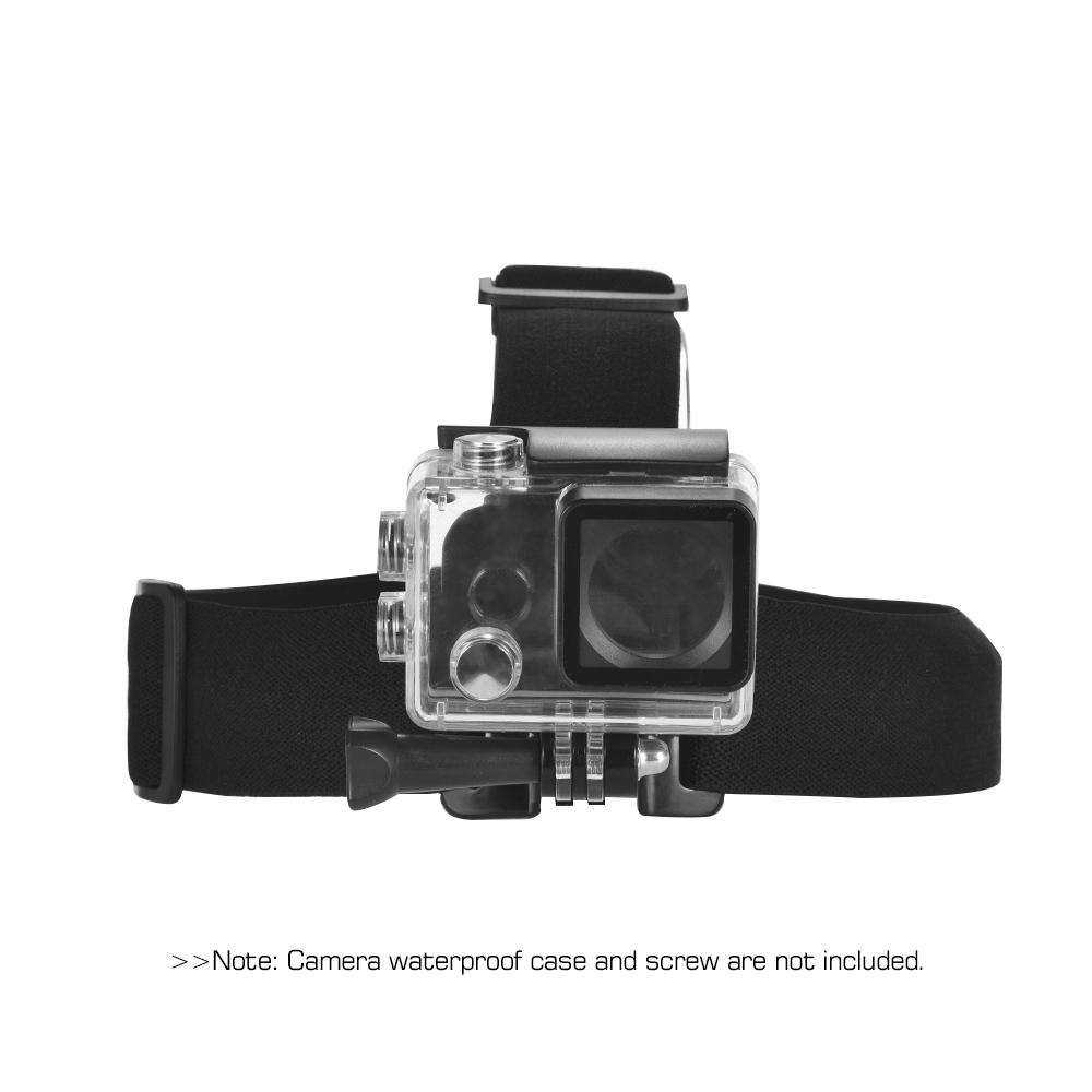 Adjustable Anti-Slip Action Camera Head Strap Headband Mount for GoPro hero 7/6/5/4 SJCAM /YI