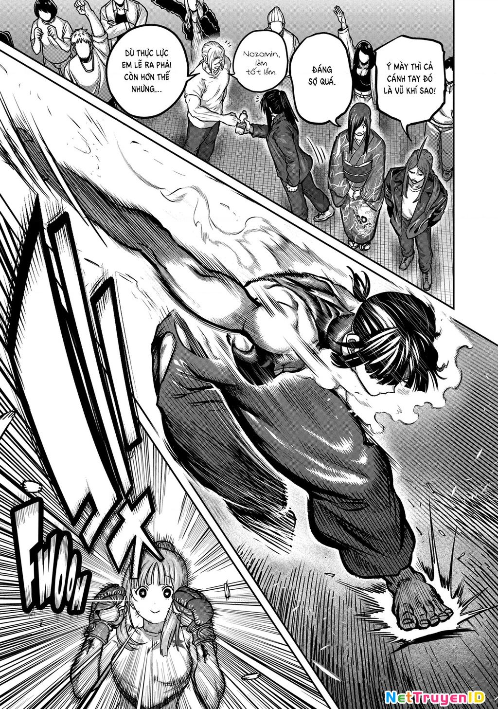 isshou senkin - sàn đấu điên rồ chapter 43 11