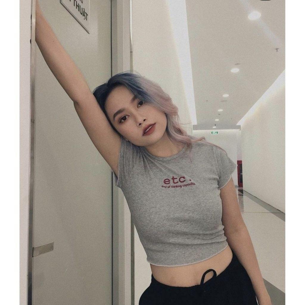 Áo Croptop Nữ ETC 3 Màu Siêu Hot