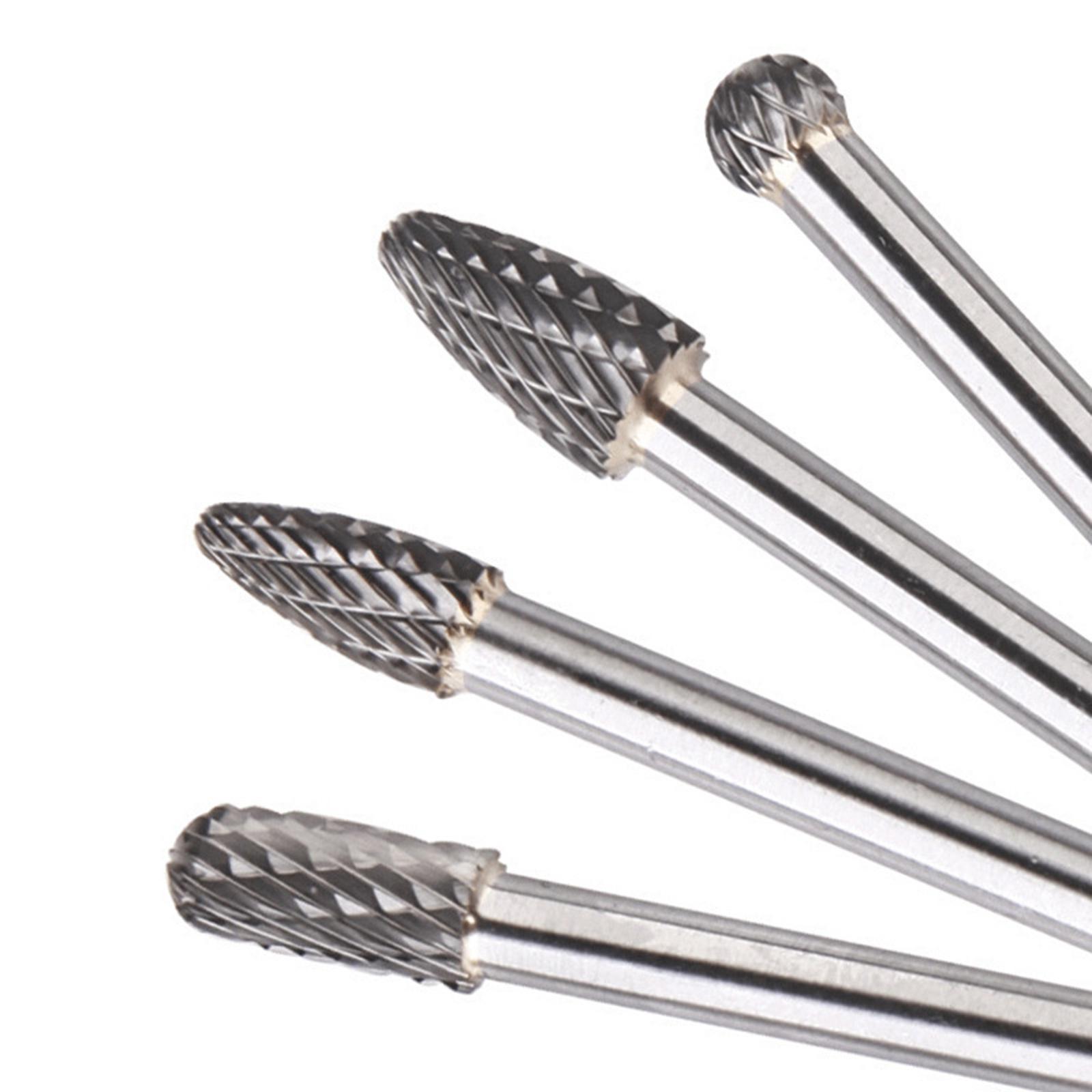 Rotary Burr Cutter Grinding Head for Groove Processing Engine Work Beginners