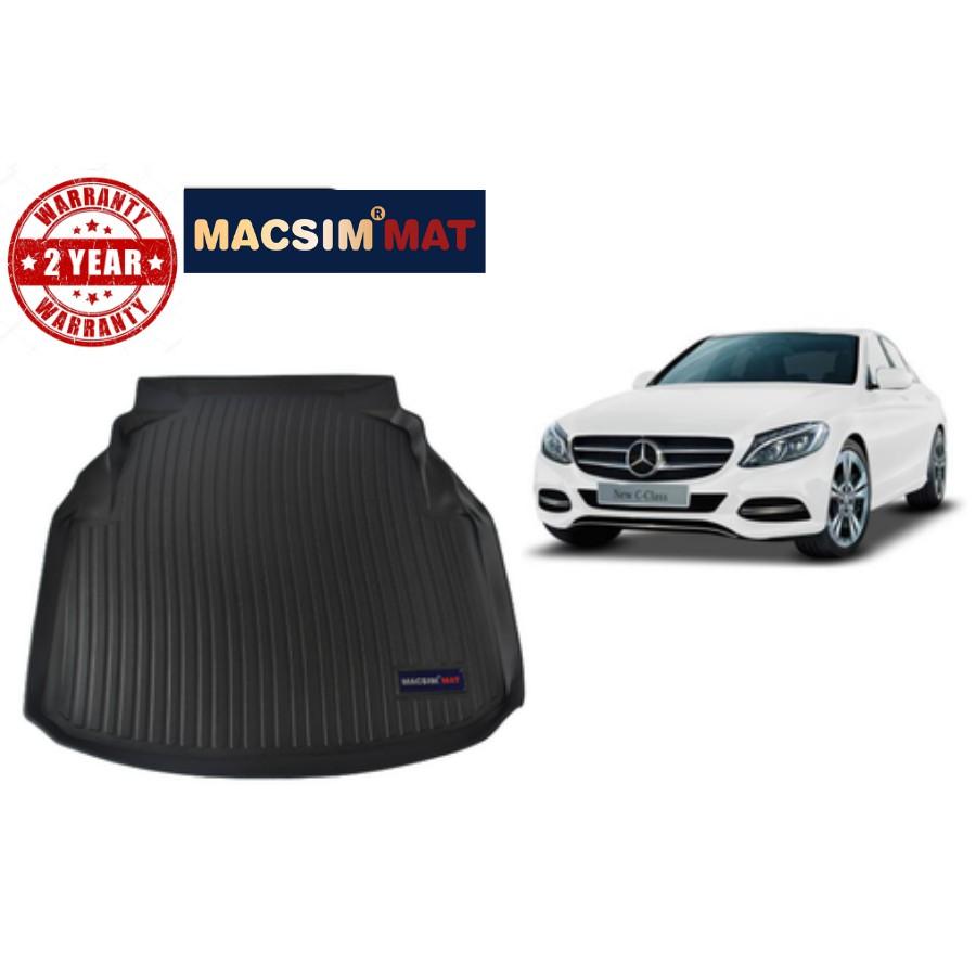 Thảm lót cốp Mercedes C class chất liệu TPV cao cấp thương hiệu Macsim