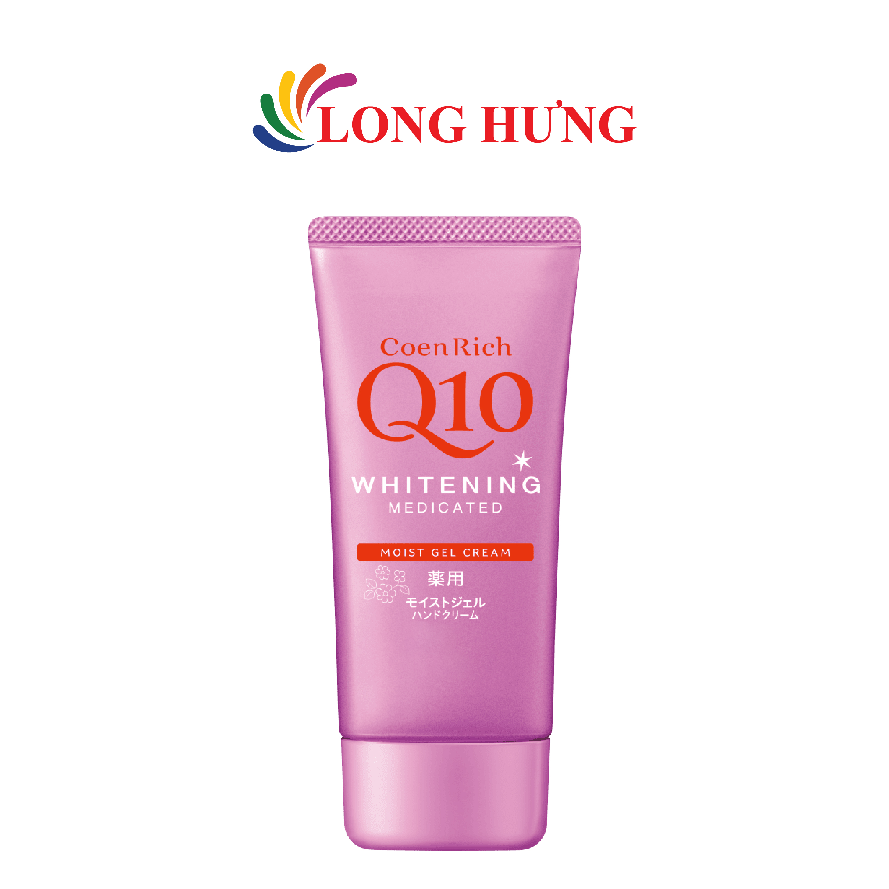 Gel dưỡng trắng da tay CoenRich Q10 Whitening Moist Gel Cream (80g) - Hàng chính hãng