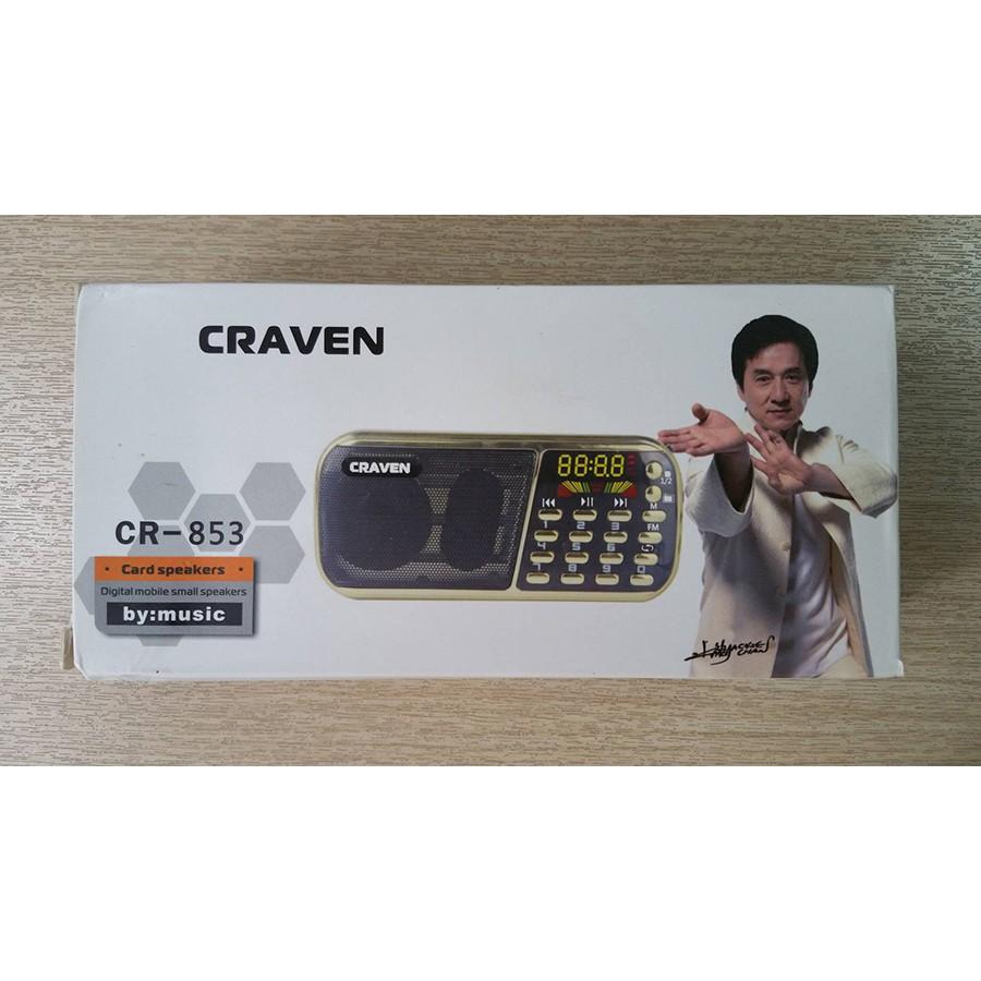 Loa usb,thẻ nhớ,FM Craven CR-853- hàng chính hãng