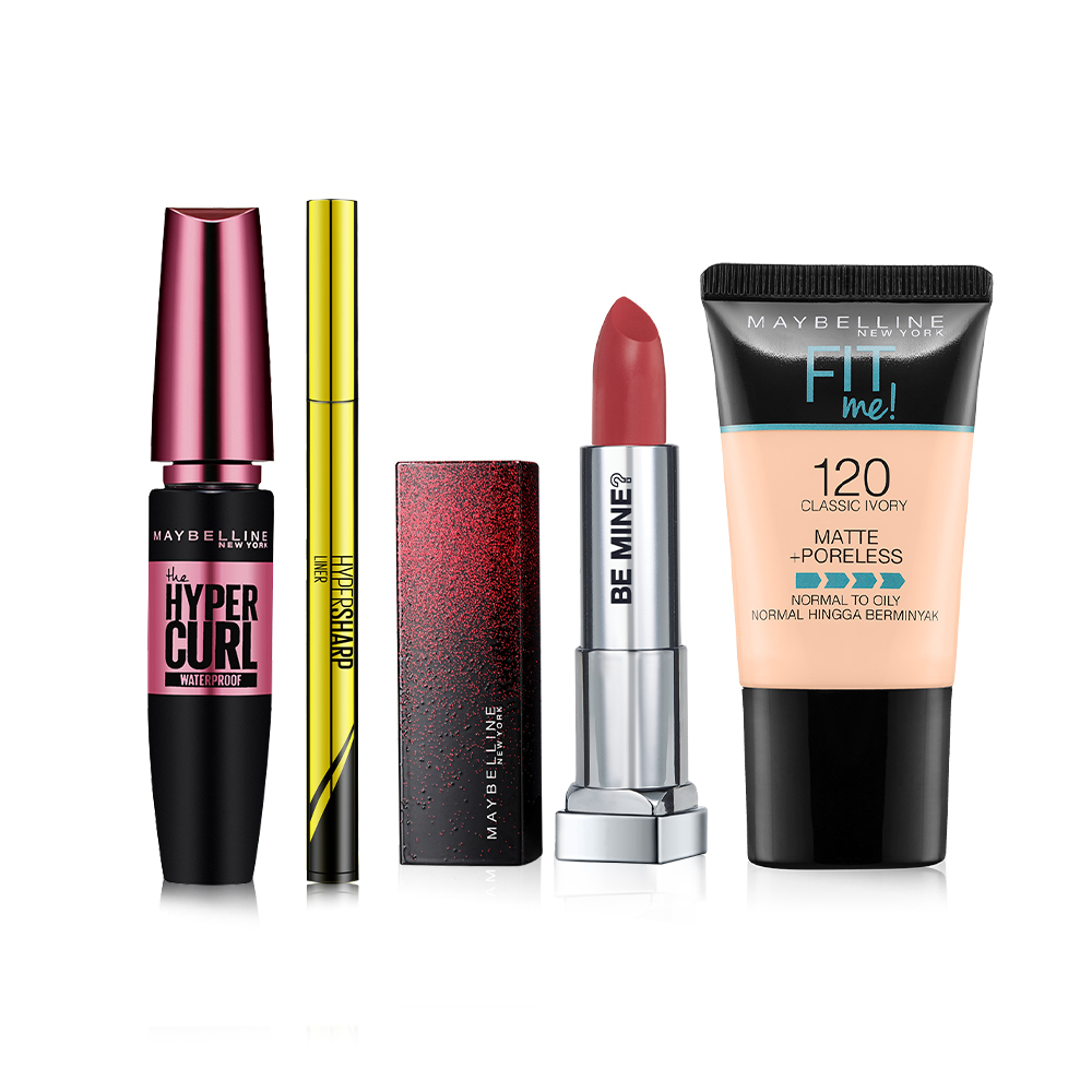 Trọn Bộ Trang Điểm Chuẩn Lì Maybelline New York