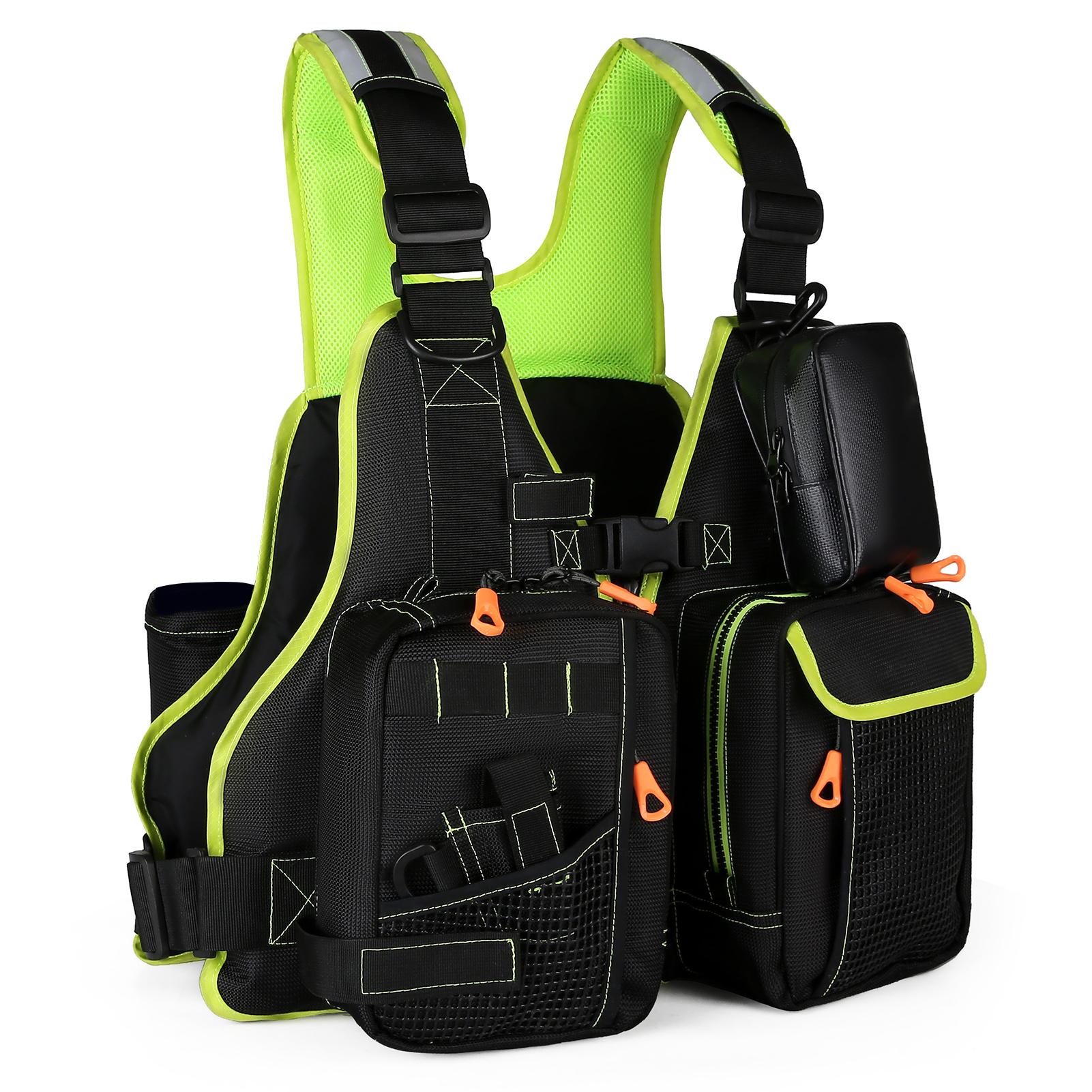 Fishing Life Jacket Adult Life Vest Survival Jacket Safety Float Suit for Water Sports Kayaking Surfing Life Jacket