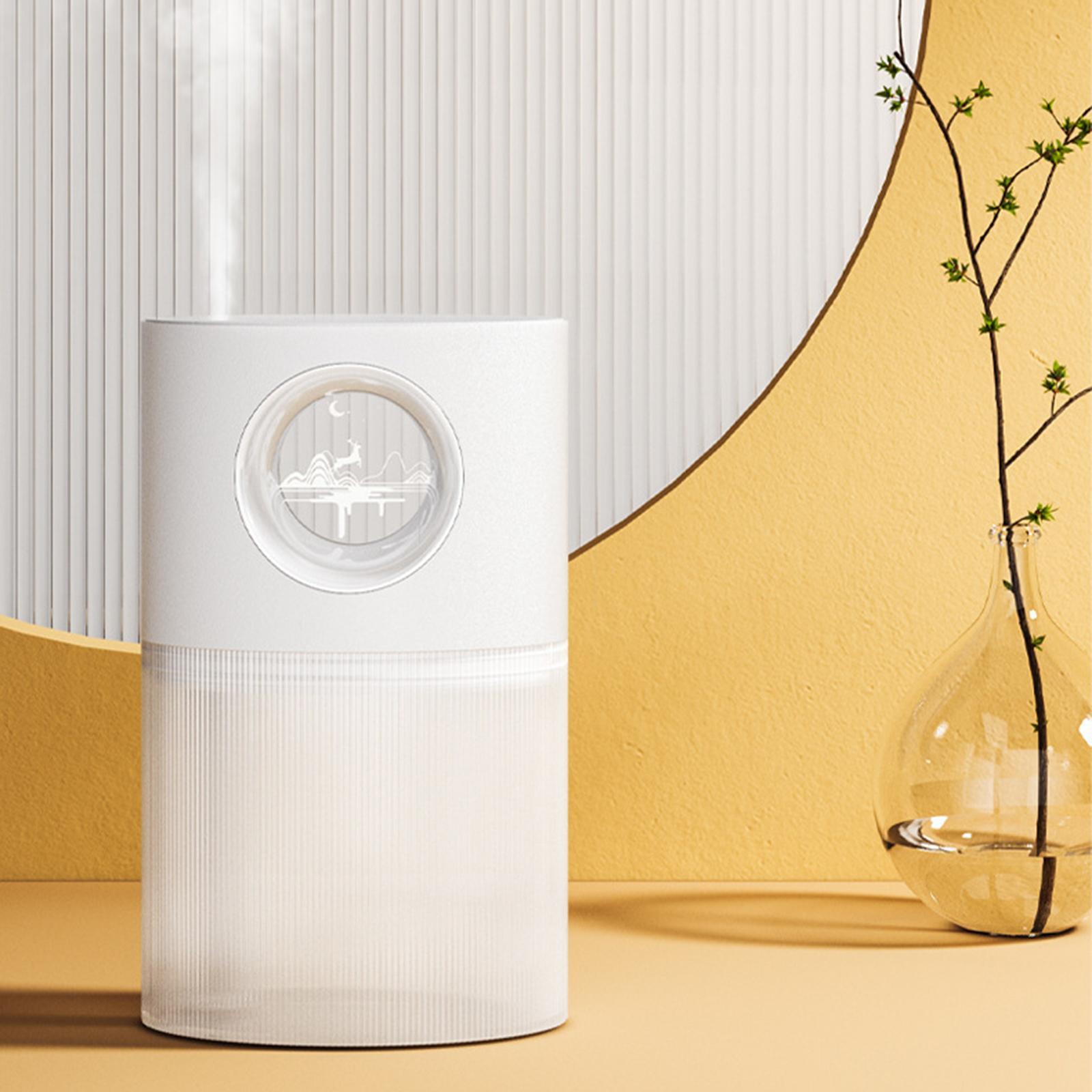Cool Mist Humidifier Mini Night Light Silent for Bedside Travel Bedroom