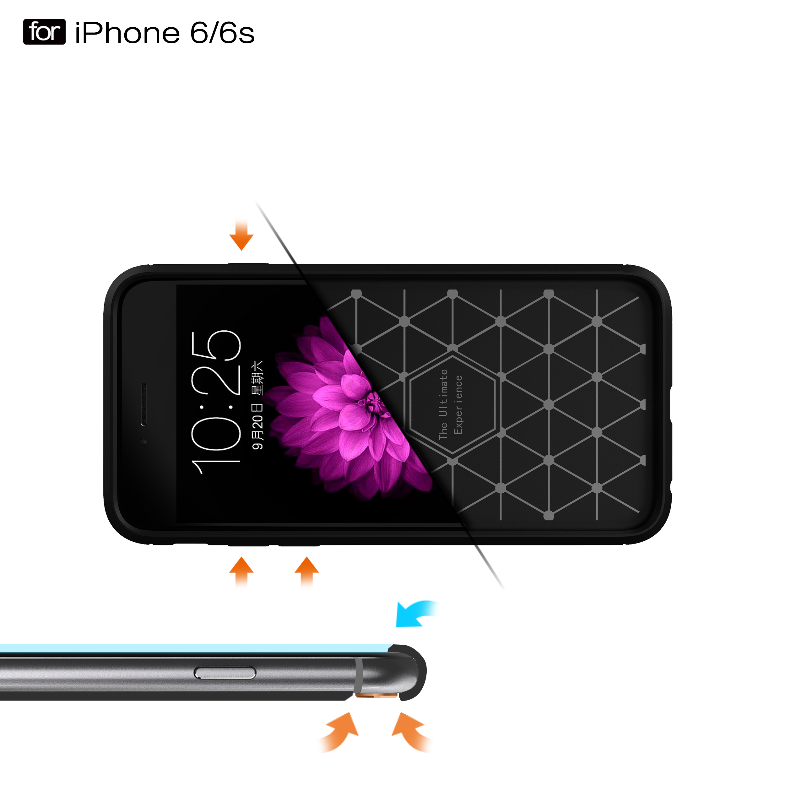Ốp lưng chống sốc Likgus cho iPhone 6 Plus / 6s Plus - Hàng chính hãng
