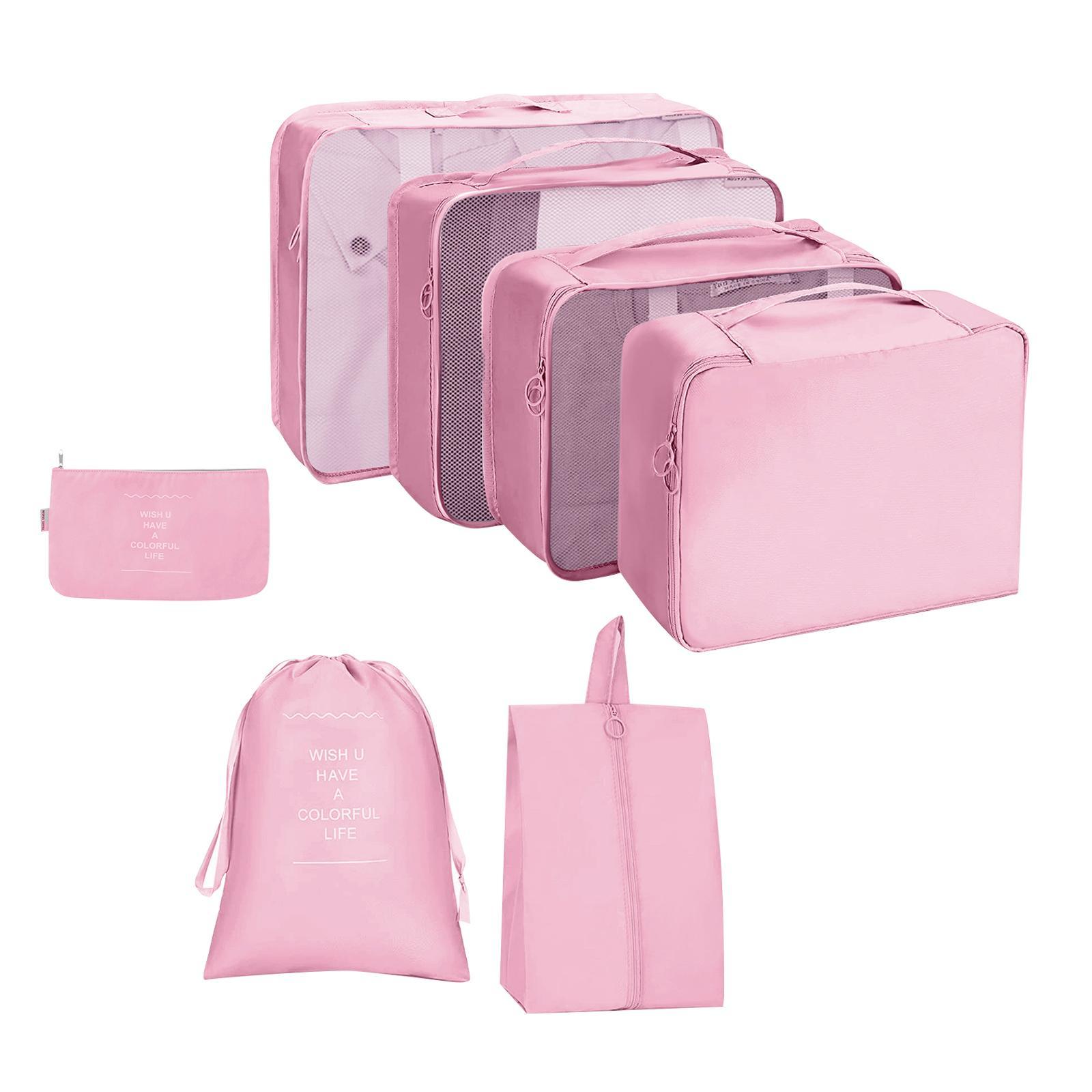 7x Waterproof Nylon Travel Organizer Bags Clothes Storage Bags Lightweight