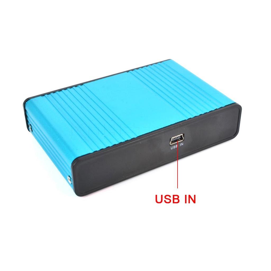 5.1 USB Audio Adapter External Sound Card with S/PDIF Digital Audio, Blue