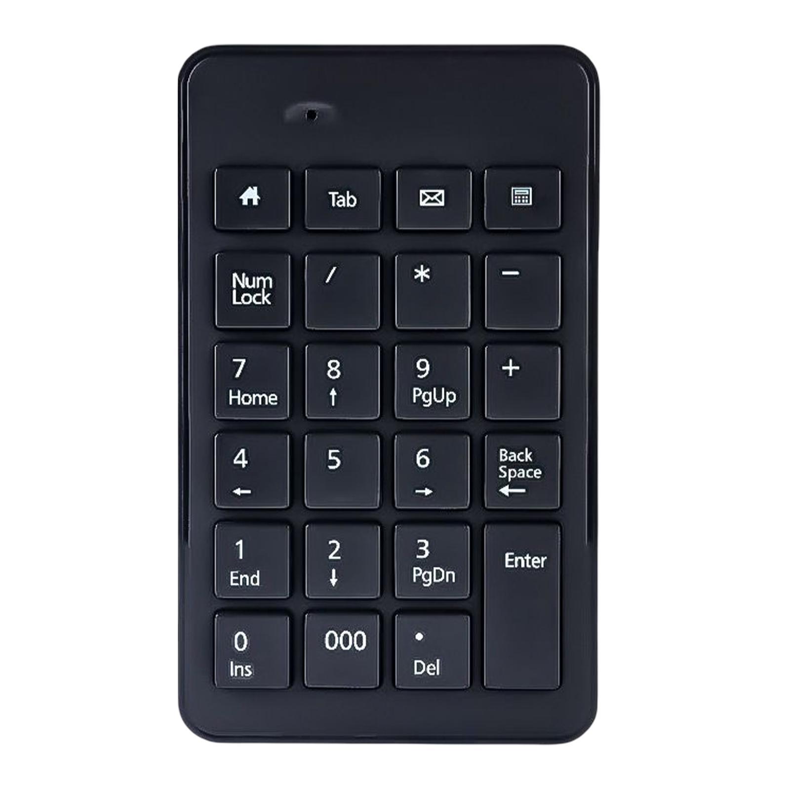 Non Slip Wireless Numeric Keypad 23Key Accounting for Computer Laptop PC
