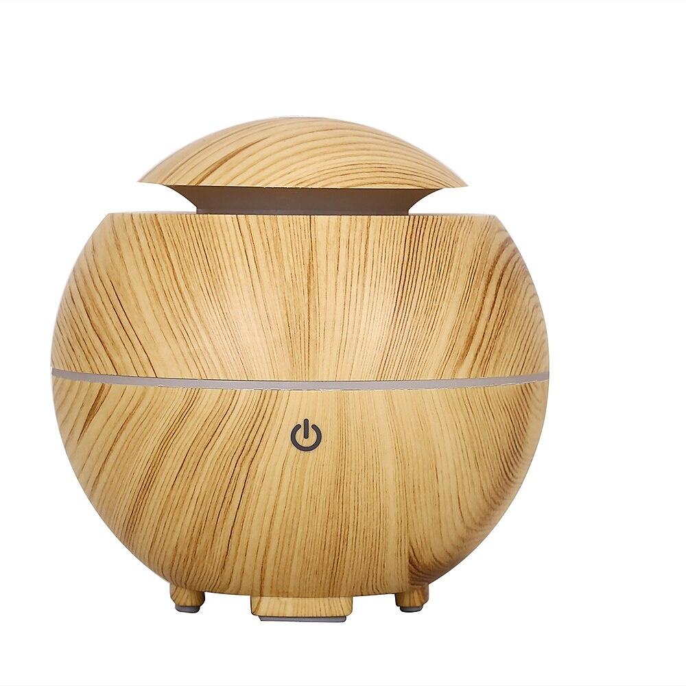 Electric Aroma Diffuser Air Humidifier Essential Oil Diffuser Ultrasonic Remote Control Color LED Lamp Mist Maker Home