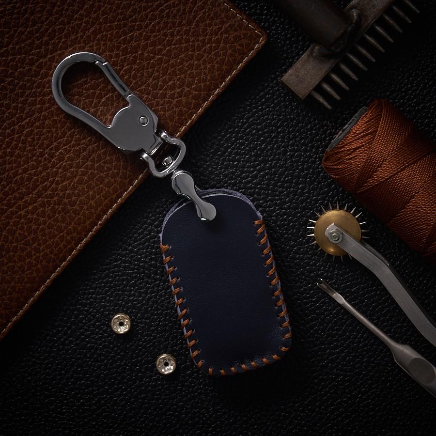 Bao Da Chìa Khóa Ô Tô Honda Civic 2018/2019 / City 2021 4 nút dạng hộp Da Bò