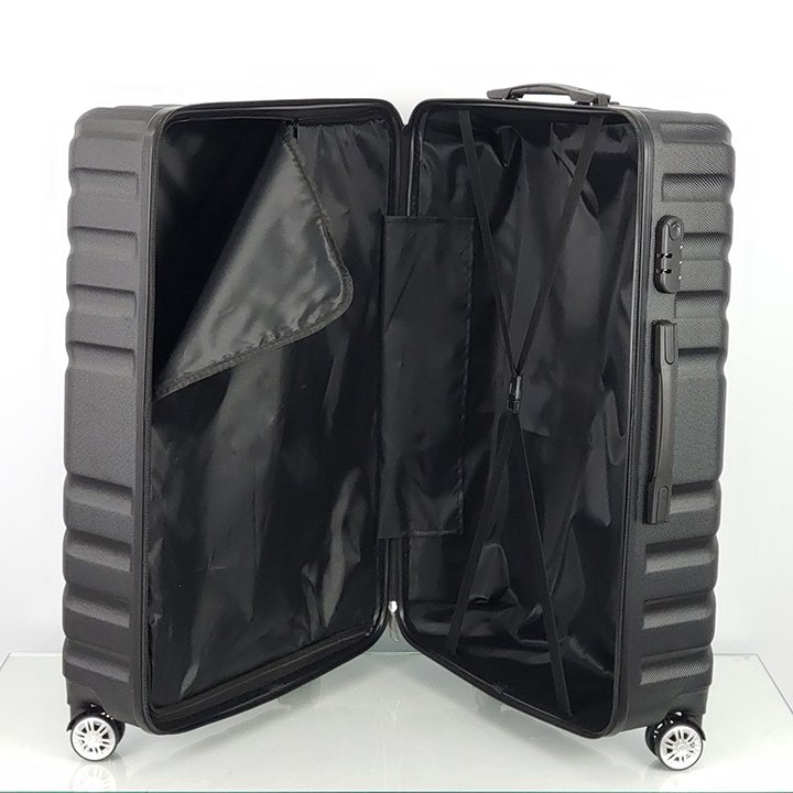 Vali du lịch mẫu trơn chất liệu nhựa pc+abs có size to giá rẻ