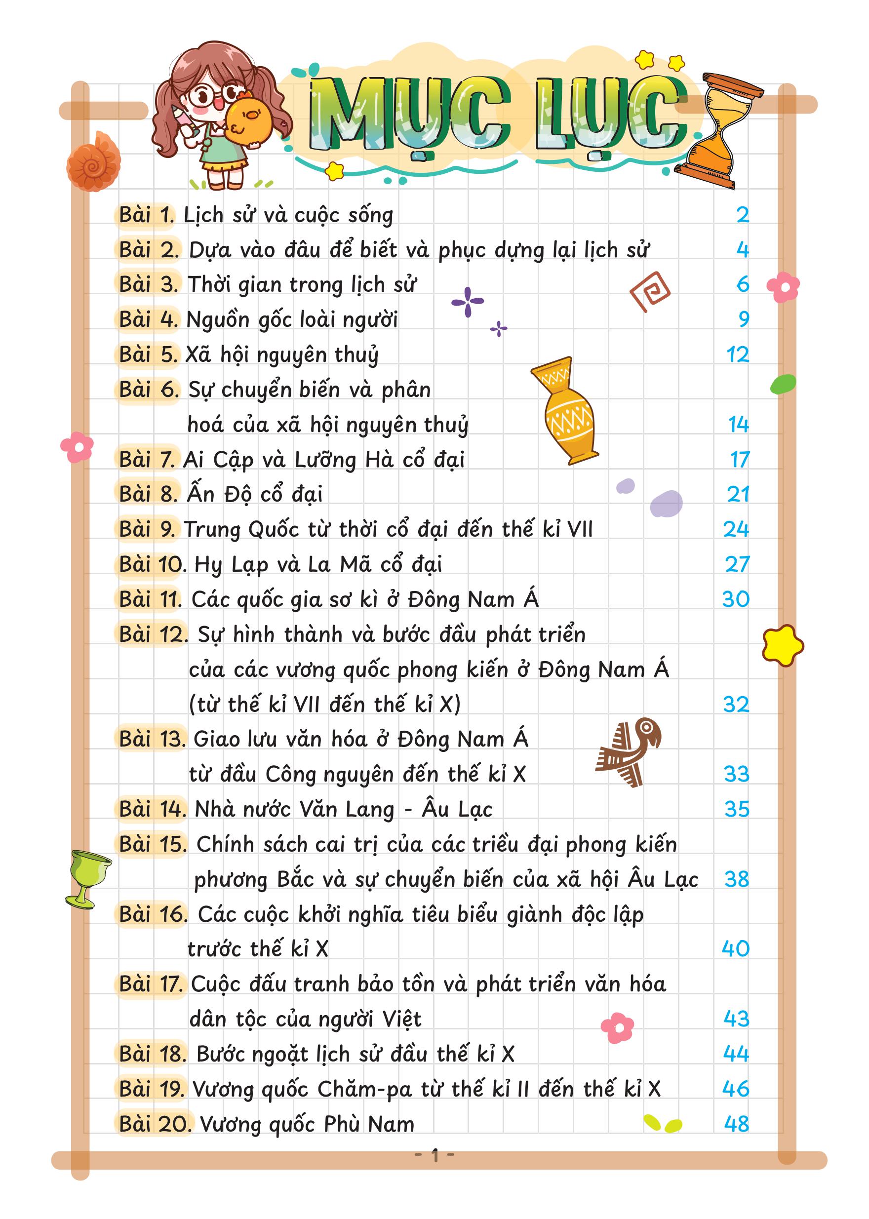 Sách Takenote Sổ Tay Học Nhanh Lịch Sử 6