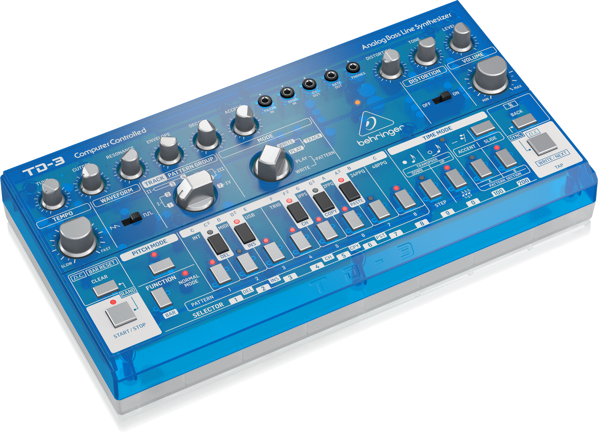 Hình ảnh Behringer TD-3-BB Analog Bass Line Synthesizer - Hàng Chính Hãng