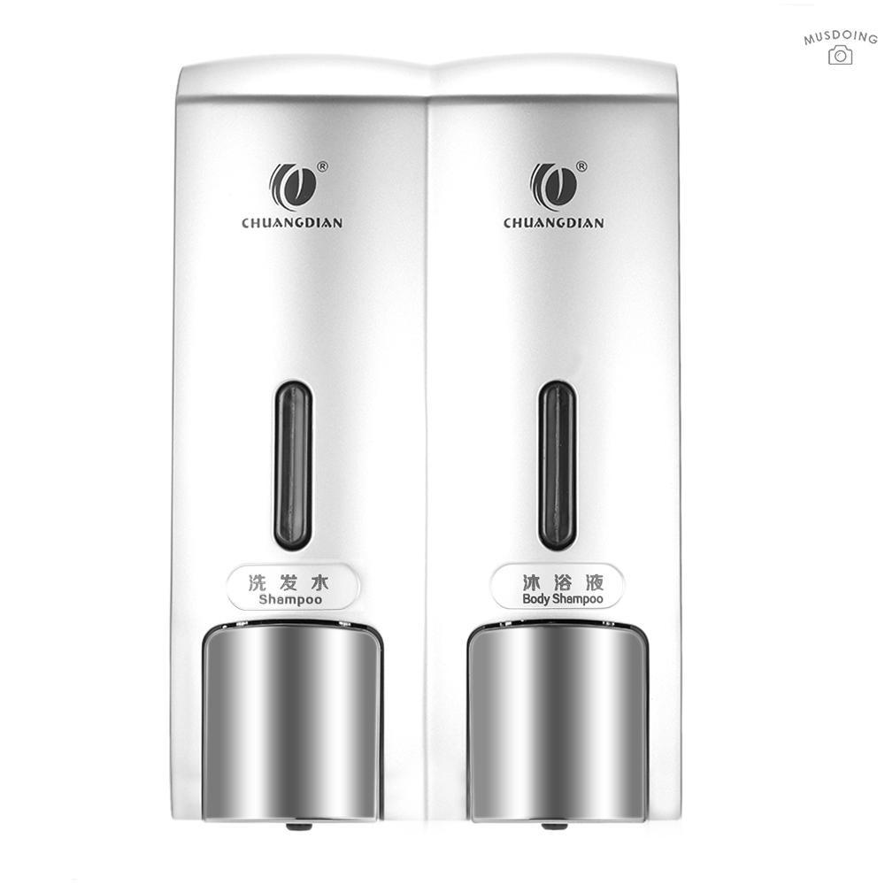 Hộp Đựng Xà Phòng Gắn Tường Tiện Lợi 300ml Kèm Bộ Phụ Kiện