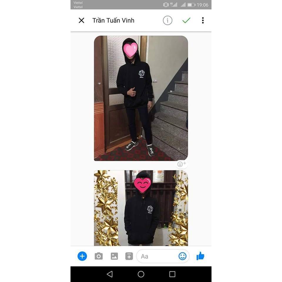 Áo nỉ MonsterX Hoodie True đủ màu form rộng