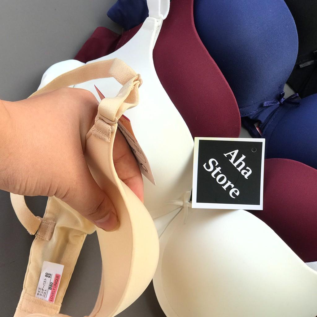 Áo ngực LOVELY MÚT VỪA TRƠN DÂY TRƠN 176T chất thun lạnh siêu mềm mát