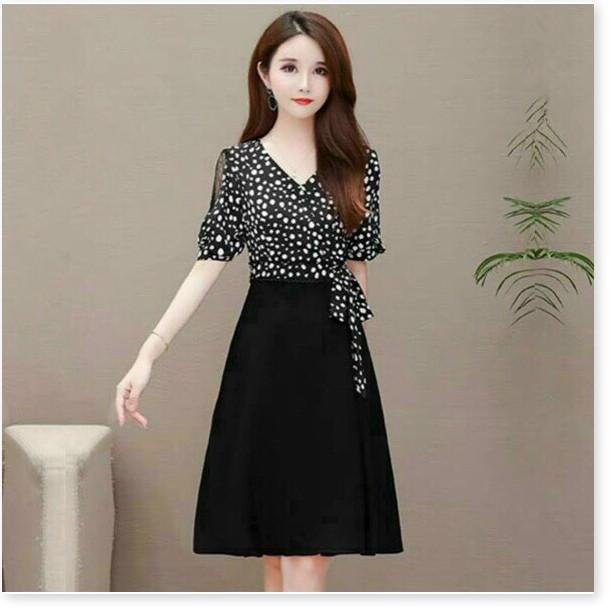 ĐẦM LỤA THIẾT KẾ HỌA TIẾT ĐƠN GIẨN NHƯNG KHÔNG KÉM PHẦN SANG TRỌNG THỜI TRANG MỚI KME