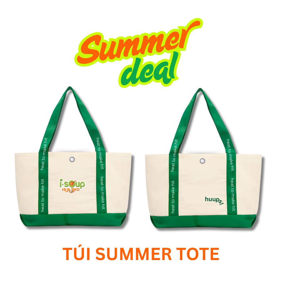 [Quà Tặng Không Bán] Túi Tote Summer I.Soup