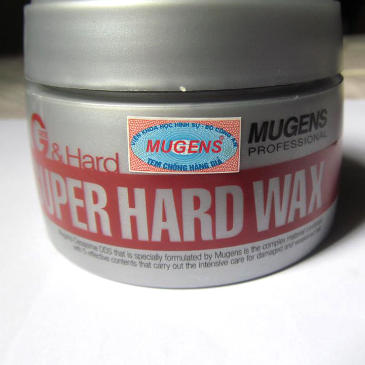 Sáp siêu cứng, kết dính cao Mugens Super Hard Wax Hàn Quốc 90g + Móc khóa