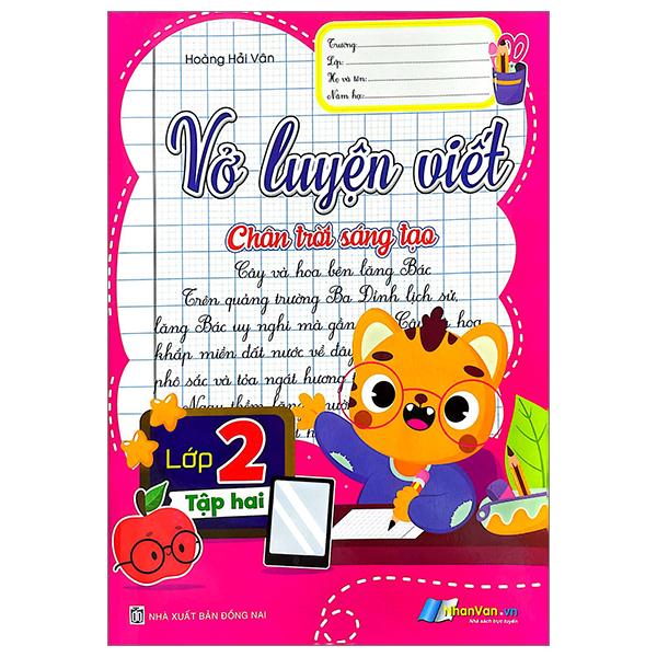 Vở Luyện Viết Lớp 2 - Tập 2 (Chân Trời Sáng Tạo)