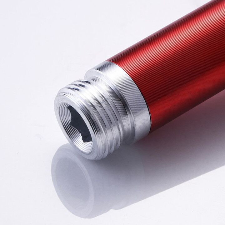 Bộ vòi hoa sen tăng áp hợp kim nhôm màu đỏ 3 món , gồm vòi sen + dây cấp nước 1.5M + giá đỡ