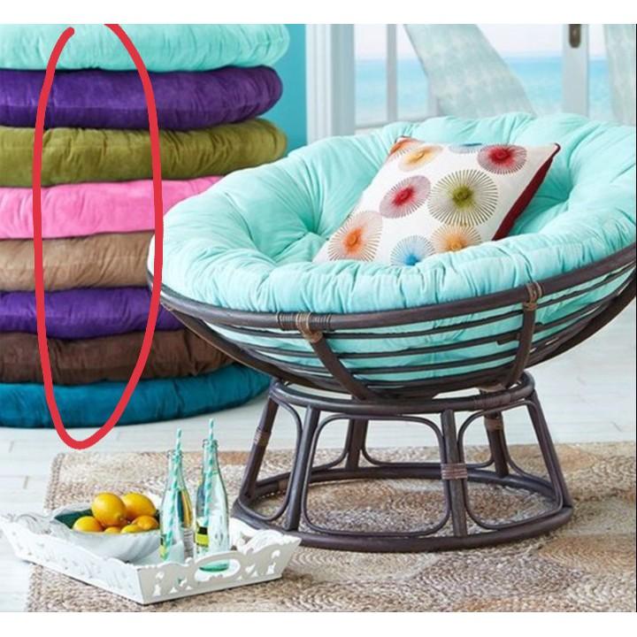 Đệm cho ghế papasan mây tự nhiên và mây nhựa